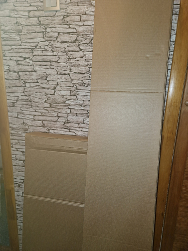 Письменный стол Комфорт 12.71 дуб золотой craft / белая аляска  - Уцененный экземпляр фото покупателя 22