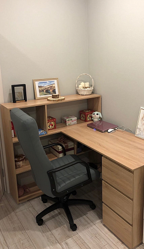 Письменный стол СПМ-20 дуб сонома фото покупателя 1