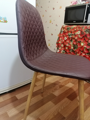 Стул на металлокаркасе Capri blue / white фото покупателя 88