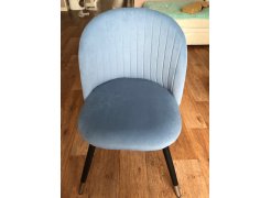 Стул на металлокаркасе Gabi 1 gray / black фото покупателя 194