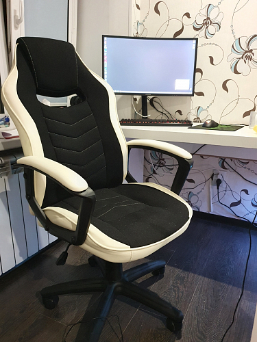 Компьютерное кресло Gamer черное / серое фото покупателя 11