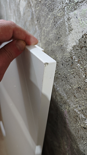 Письменный стол СПм-25 левый белый  - Уцененный экземпляр фото покупателя 68