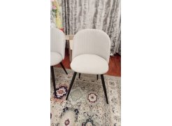 Стул на металлокаркасе Gabi 1 gray / black фото покупателя 509