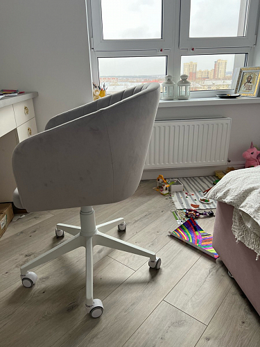 Компьютерное кресло Тибо 01 светло-коричневый / черный фото покупателя 78