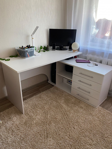 Компьютерный стол КСТ-109П правый венге фото покупателя 73