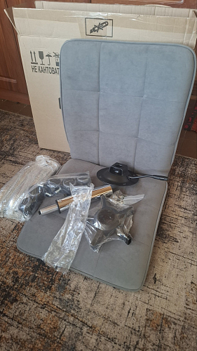 Компьютерное кресло One/Ван флок бежевый 7 фото покупателя 73