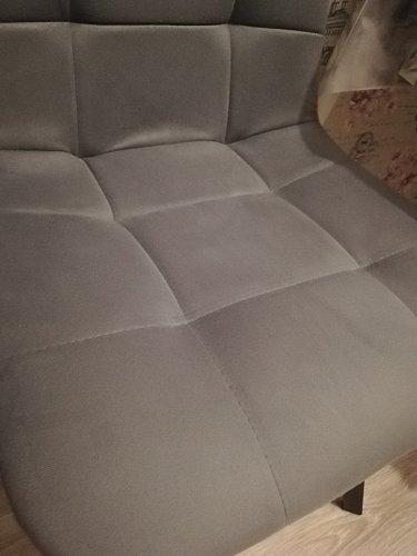 Стул на металлокаркасе Чилли К черный / зеленый фото покупателя 362