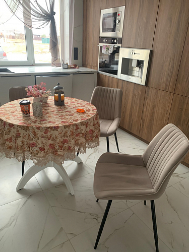 Комплект стульев Вейв 4 шт светло-серый / черный фото покупателя 271