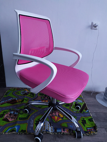Компьютерное кресло Ergoplus розовое фото покупателя 13
