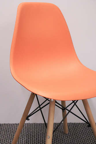 Пластиковый стул Eames PC-015 серый из шоурума 4