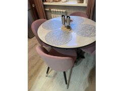 Стул на металлокаркасе Gabi green / black фото покупателя 84