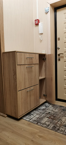 Обувница ТП-4 дуб сонома / белый фото покупателя 1