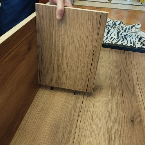 Письменный стол Клер Лофт черный матовый / бетон фото покупателя 18