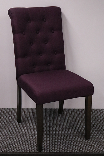 Стул Amelia dark walnut / fabric purple из шоурума 1