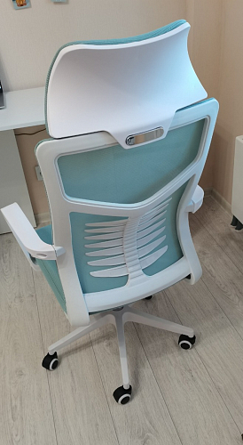 Компьютерное кресло Montana blue / white фото покупателя 24