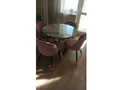 Стул на металлокаркасе Gabi 1 gray / black фото покупателя 266