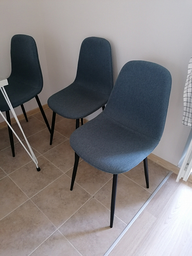 Стул на металлокаркасе Lilu pink / black фото покупателя 91