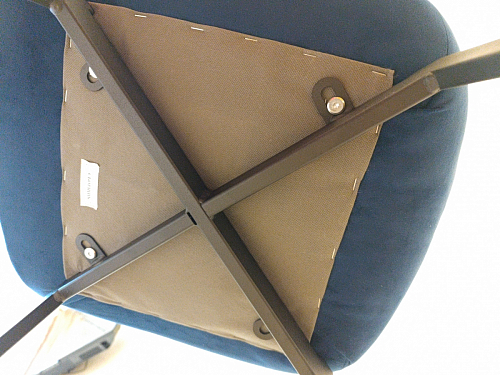 Стул на металлокаркасе Челси бежевый / белый каркас фото покупателя 208