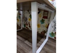 Стол Лота Лофт 140 25 мм черный матовый / бетон фото покупателя 78