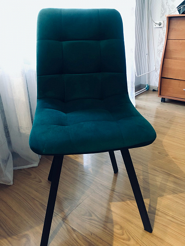 Комплект стульев Чилли 2 шт бежевый / черный фото покупателя 752