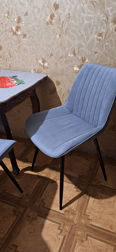 Комплект стульев Седа К 4 шт латте / черный фото покупателя 116