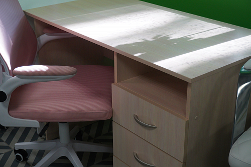 Компьютерное кресло Konfi light gray / blue / white из шоурума 6