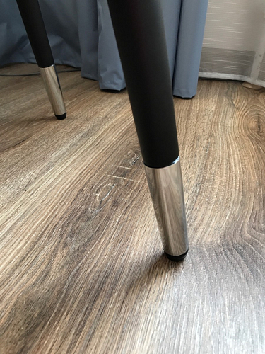 Стул на металлокаркасе Gabi green / black / silver фото покупателя 238