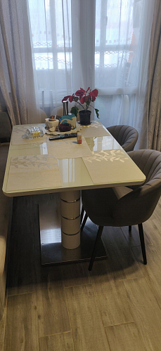 Стул на металлокаркасе Бэнбу velutto 20 / черный фото покупателя 3