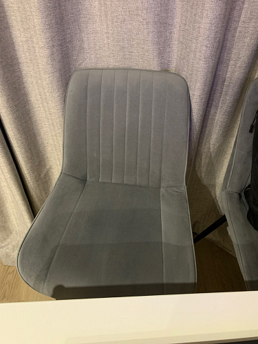 Стул на металлокаркасе Седа К кирпичный / черный фото покупателя 303