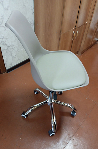 Компьютерное кресло Kolin cappuccino / chrome фото покупателя 78