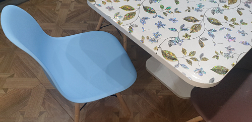 Стул Eames PC-015 blue фото покупателя 192