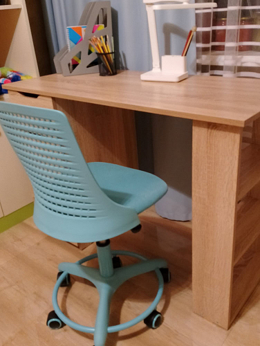 Компьютерное кресло Kiddy ткань серый фото покупателя 7