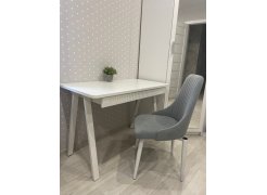 Стул на металлокаркасе Kora green / black фото покупателя 429