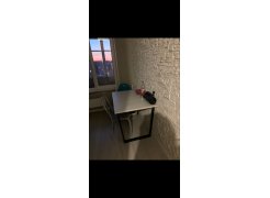 Стол Лота Лофт 140 25 мм юта / белый матовый фото покупателя 336