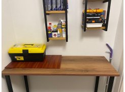 Барная стойка Дилан Лофт 120х40х90 бетон светлый фото покупателя 127