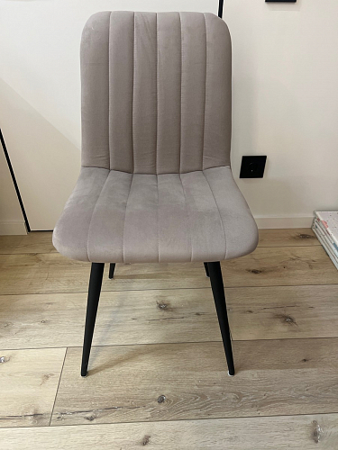 Стул на металлокаркасе Дани бежевый / белый фото покупателя 16