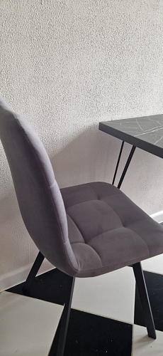 Комплект стульев Чилли 2 шт бежевый / черный фото покупателя 1409