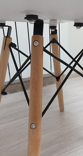 Стул Cindy Eames mod. 001 white / natural фото покупателя 9