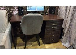 Шкаф Монблан МБ-21К комбинированный венге / орех шоколадный фото покупателя 2