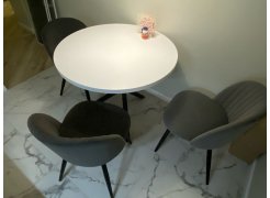 Стул на металлокаркасе Gabi 1 gray фото покупателя 295