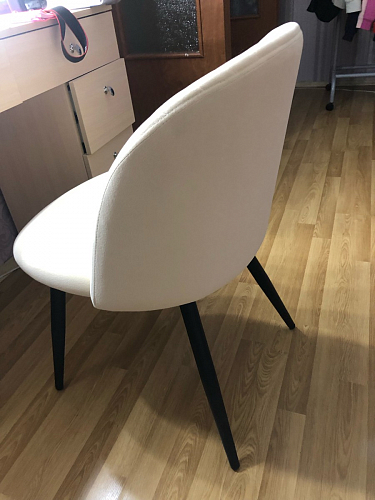 Стул на металлокаркасе Gabi green / black / silver фото покупателя 76