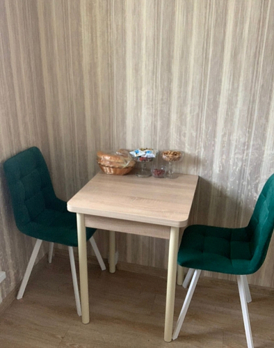 Стул на металлокаркасе Чилли синяя ткань / белый фото покупателя 1086