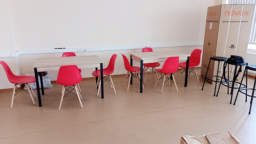 Стул Hames бежевый / деревянный каркас фото покупателя 4