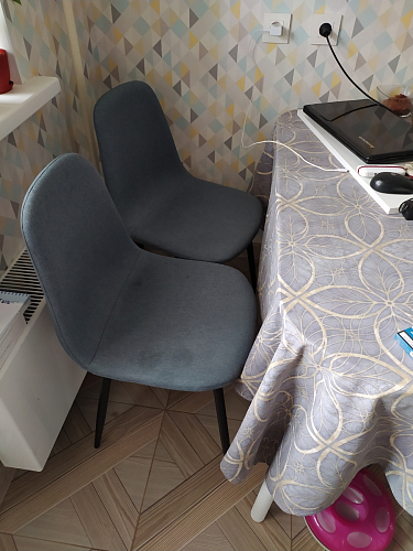 Стул Lilu серый фото покупателя 59