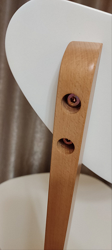 Стул Maxi/Макси коричневый / оранжевый фото покупателя 6