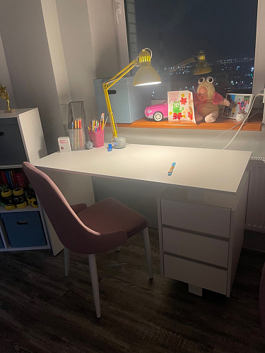 Стул на металлокаркасе Kora beige / black фото покупателя 192