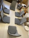 Стул на металлокаркасе Kora 1 light blue / white / black: отзыв о товаре