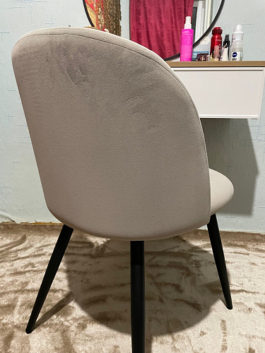 Стул на металлокаркасе Gabi gray / black фото покупателя 470