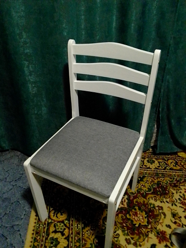 Стул деревянный Camel white / light grey фото покупателя 61