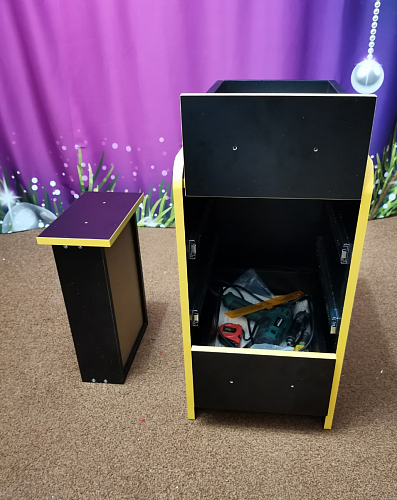 Тумба Ханна черная / красная - Уцененный экземпляр фото покупателя 60